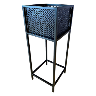 Nowoczesna DONICA LOFT kwietnik Rattan 1