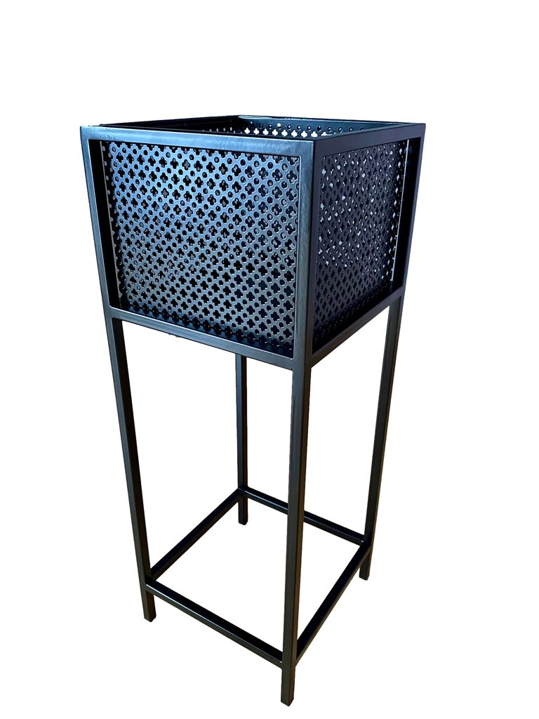 Nowoczesna DONICA LOFT kwietnik Rattan 1