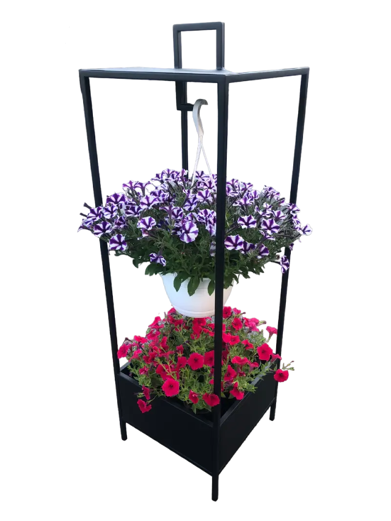 Stalowa Latarnia ogrodowa XL 120 - obrazek 4